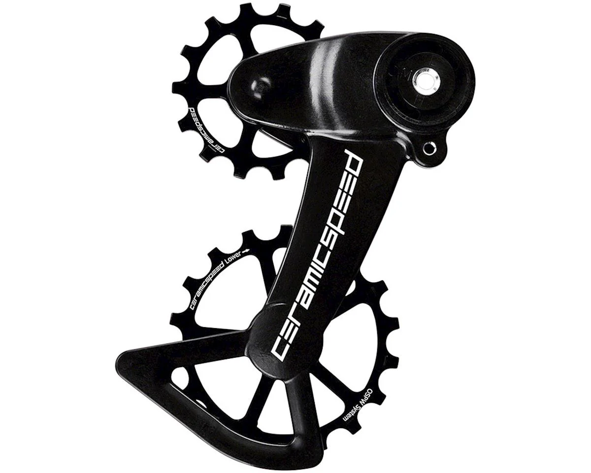 CeramicSpeed OSPW X Oversized Pulley Wheel System for SRAM Eagle AXS (w/Coated Races) (Alloy Pulley) (Carbon Cage)